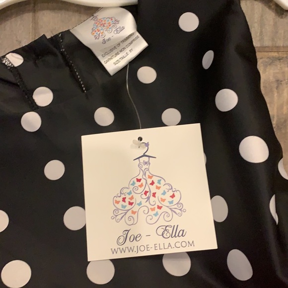 Girls Polka Dot Dress. Brand New! Never worn. - Picture 4 of 4